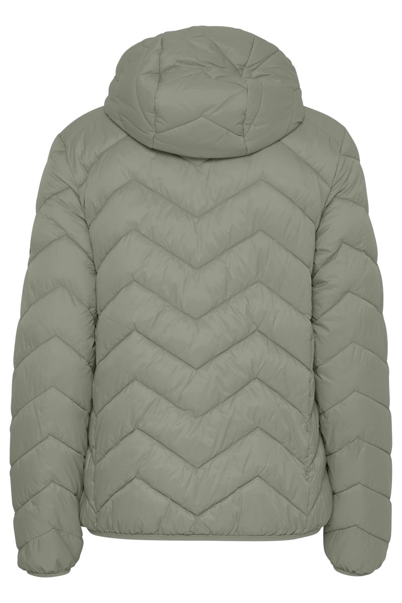 Fransa Padding 1 Outerwear Jakke Agave Grøn