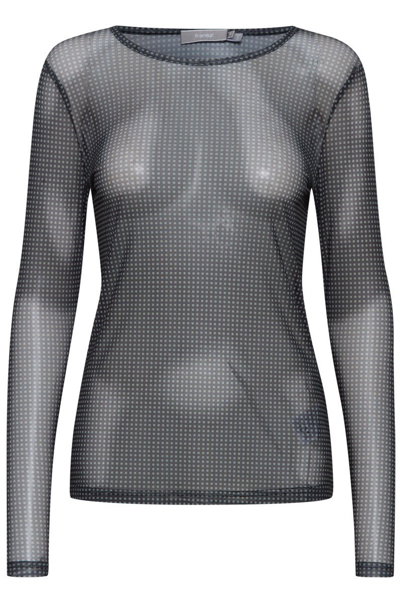 Fransa Mesh T-shirt 3 Jungle Grøn Mix