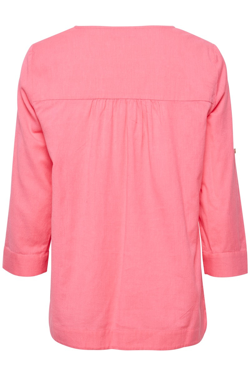 Fransa Maddie Bluse Camellia Rosa