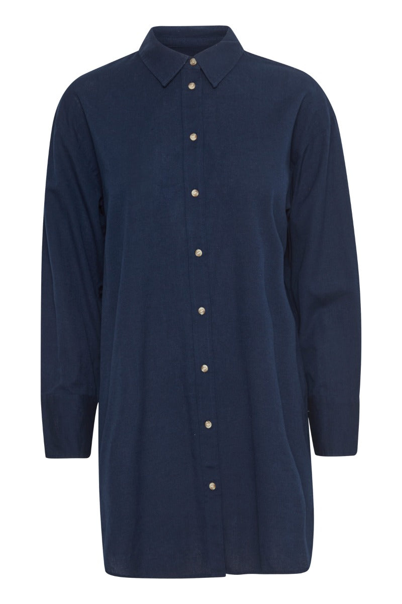 Fransa Maddie Tunika Navy Blazer