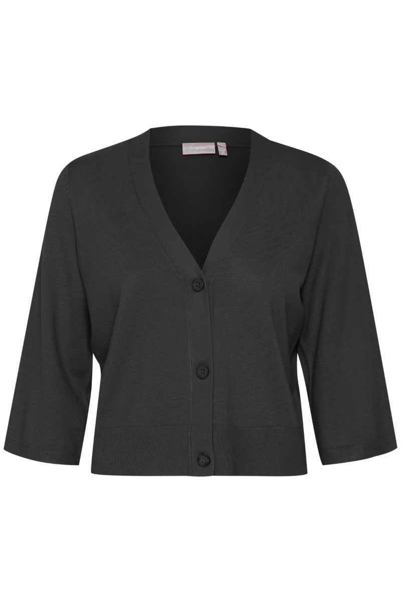 Fransa Blume Cardigan Sort