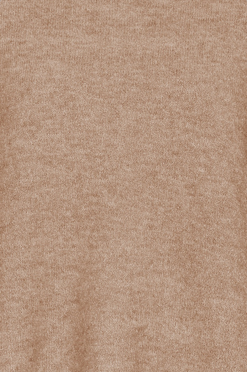 Fransa Sanny Vest 1 Cocoa Melange Brun