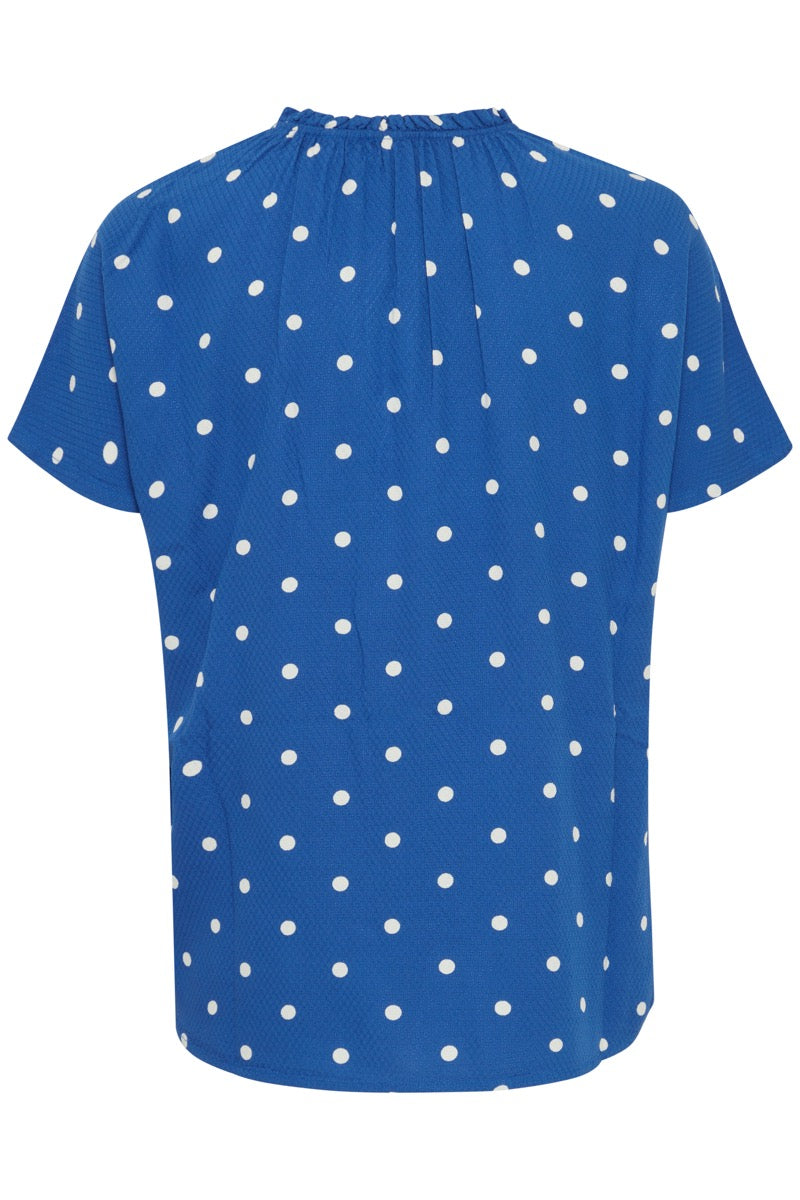 Fransa Kamma Bluse Beaucoup Blå