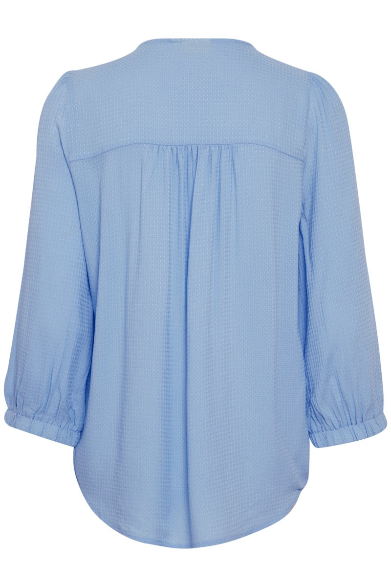 Fransa Oline Bluse 1 Hydrangea Blå