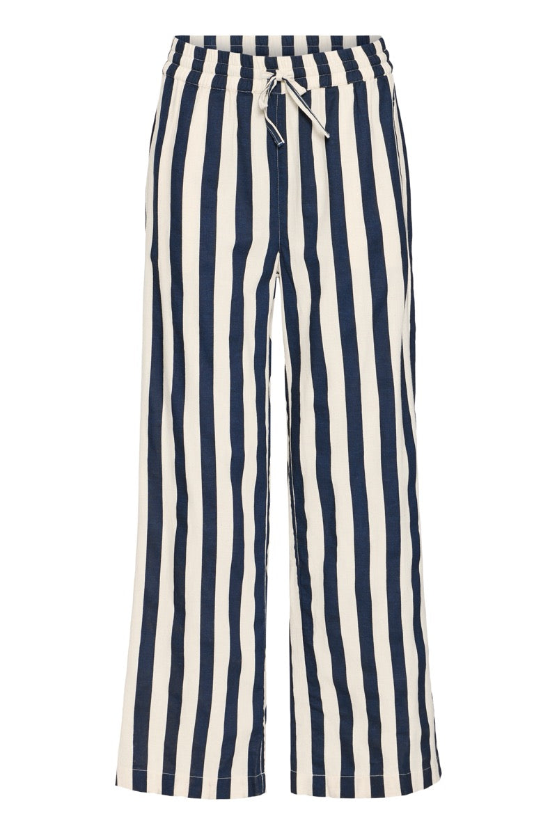 Fransa Maddie Bukser 2 Navy Blå Mix