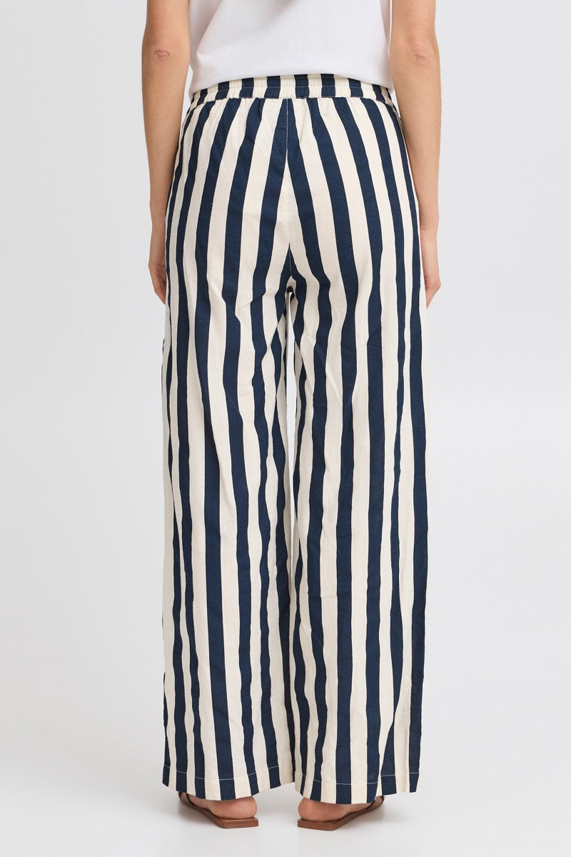 Fransa Maddie Bukser 2 Navy Blå Mix