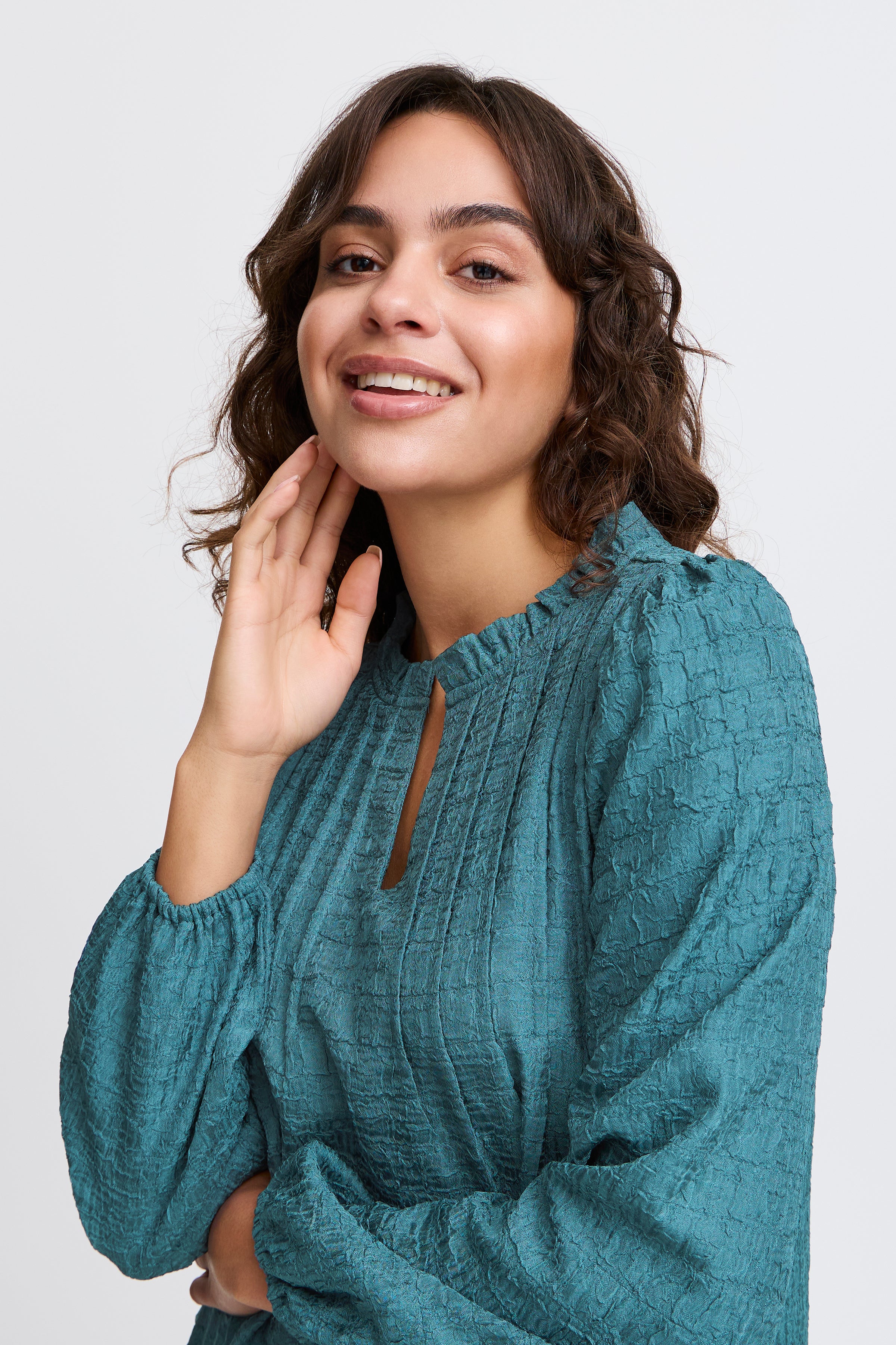 Fransa Heba 2 Kjole Bluestone Blå