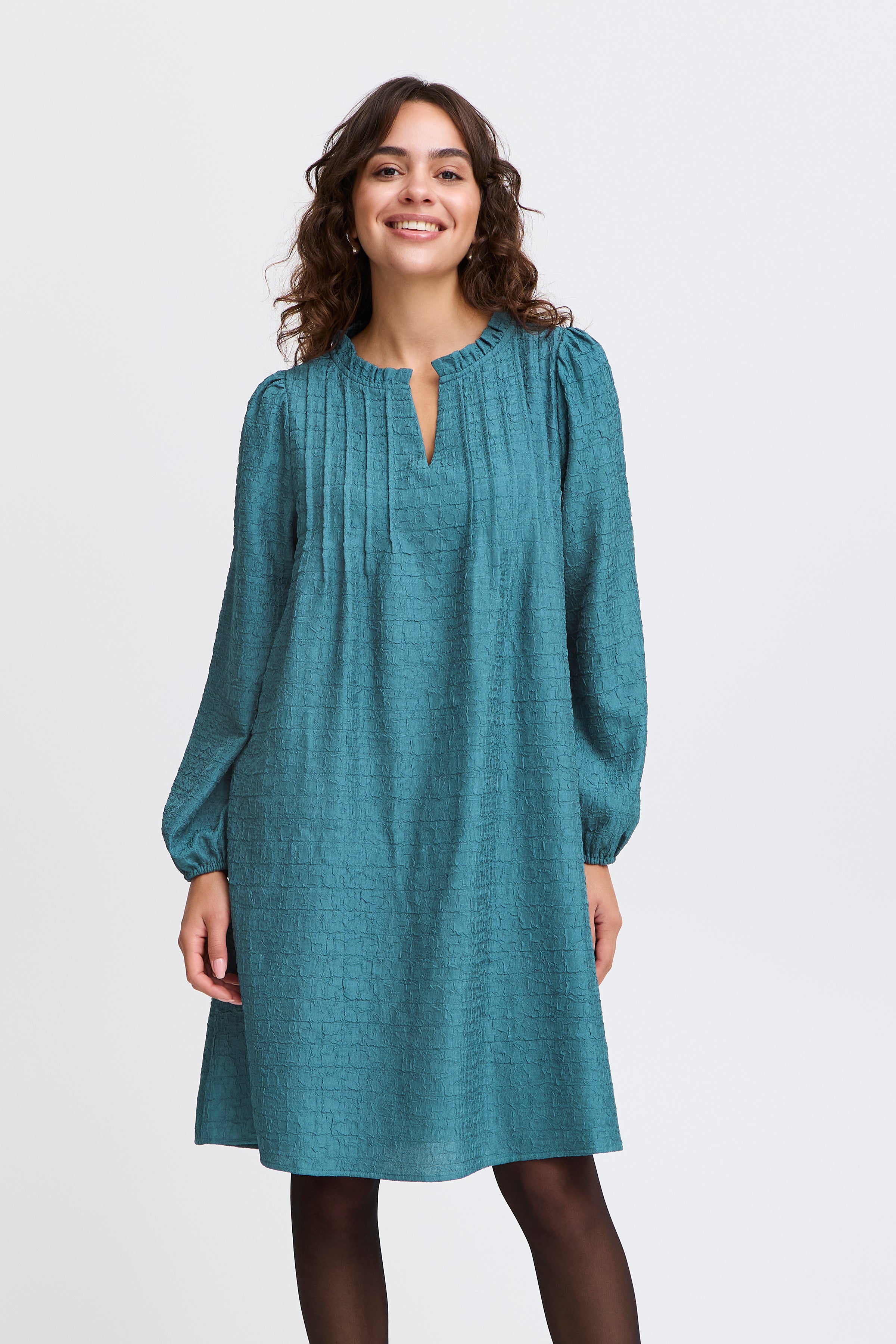 Fransa Heba 2 Kjole Bluestone Blå