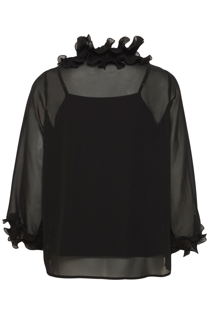 Fransa Lee Bluse 1 Sort