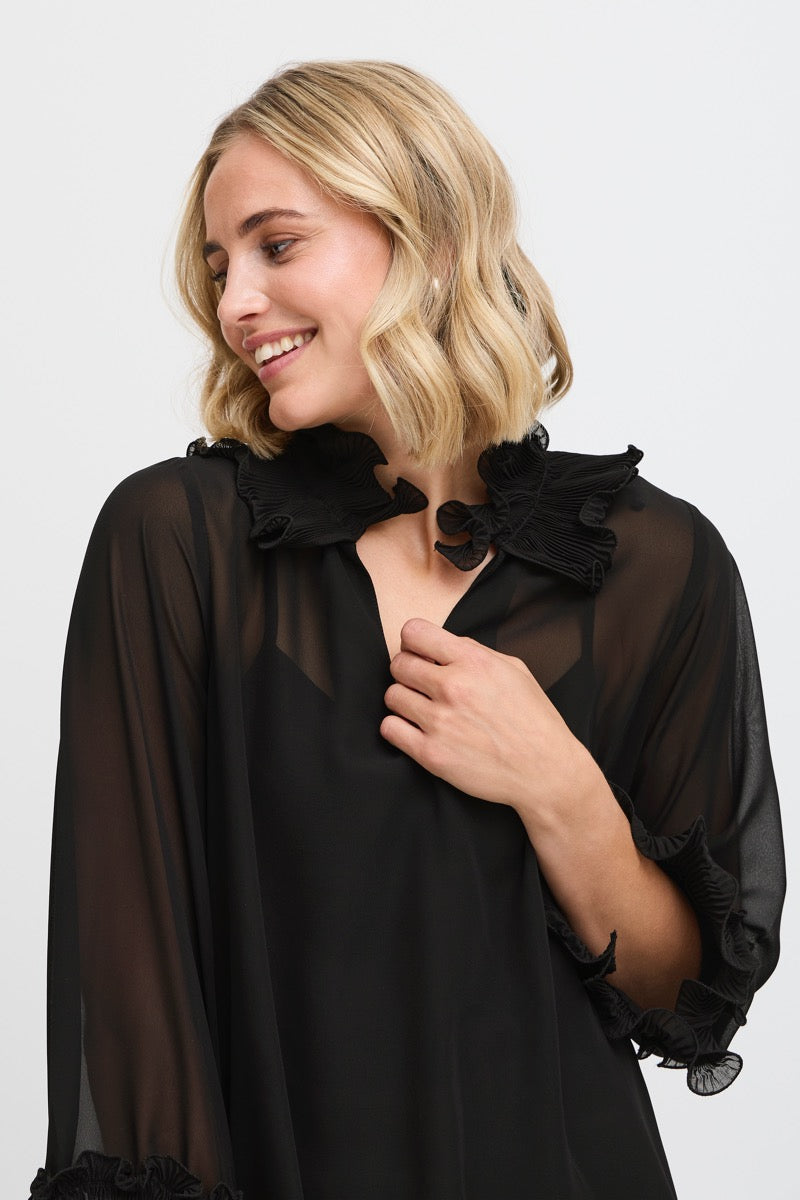 Fransa Lee Bluse 1 Sort