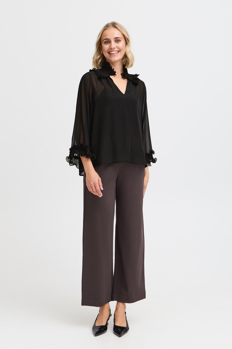 Fransa Lee Bluse 1 Sort