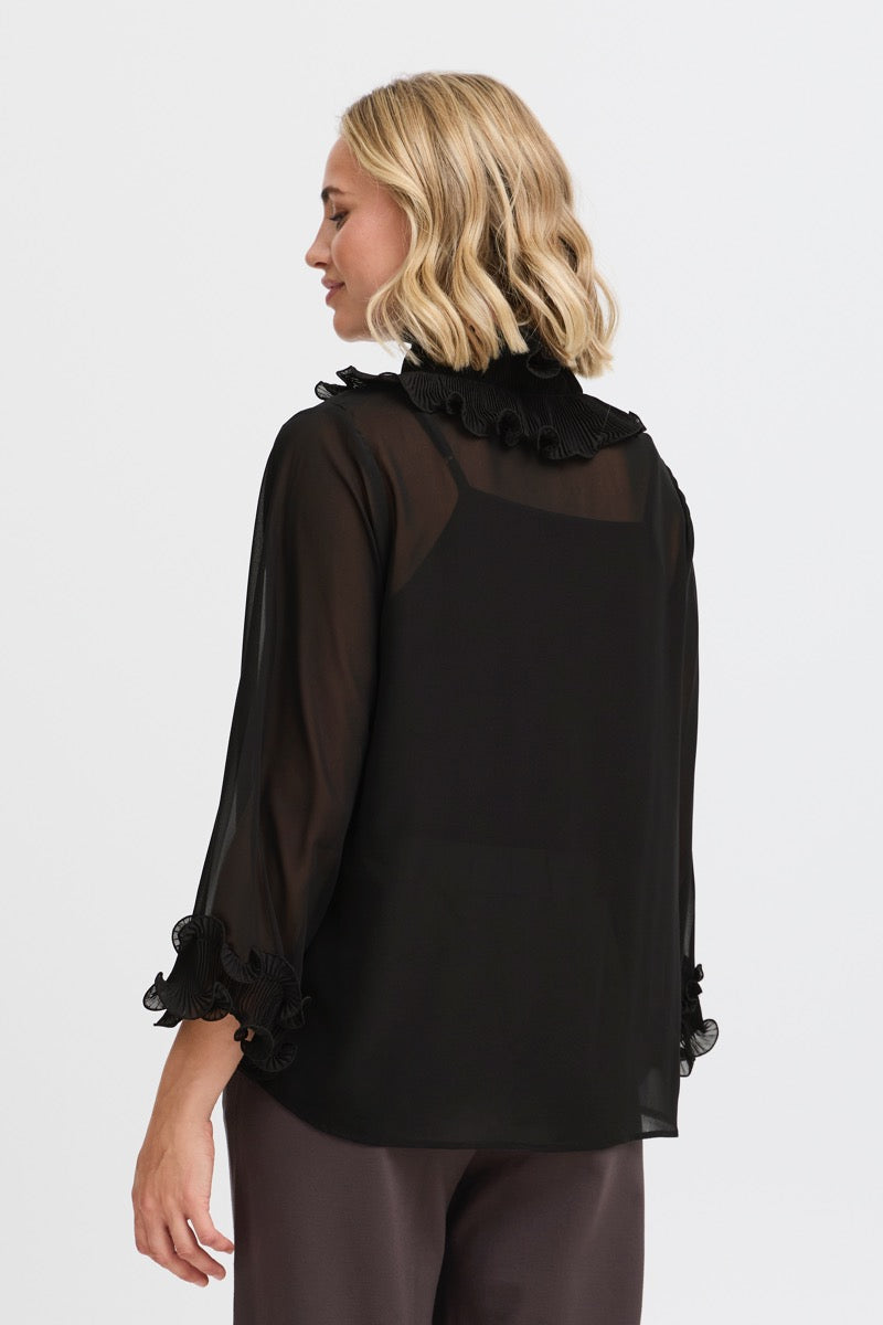 Fransa Lee Bluse 1 Sort