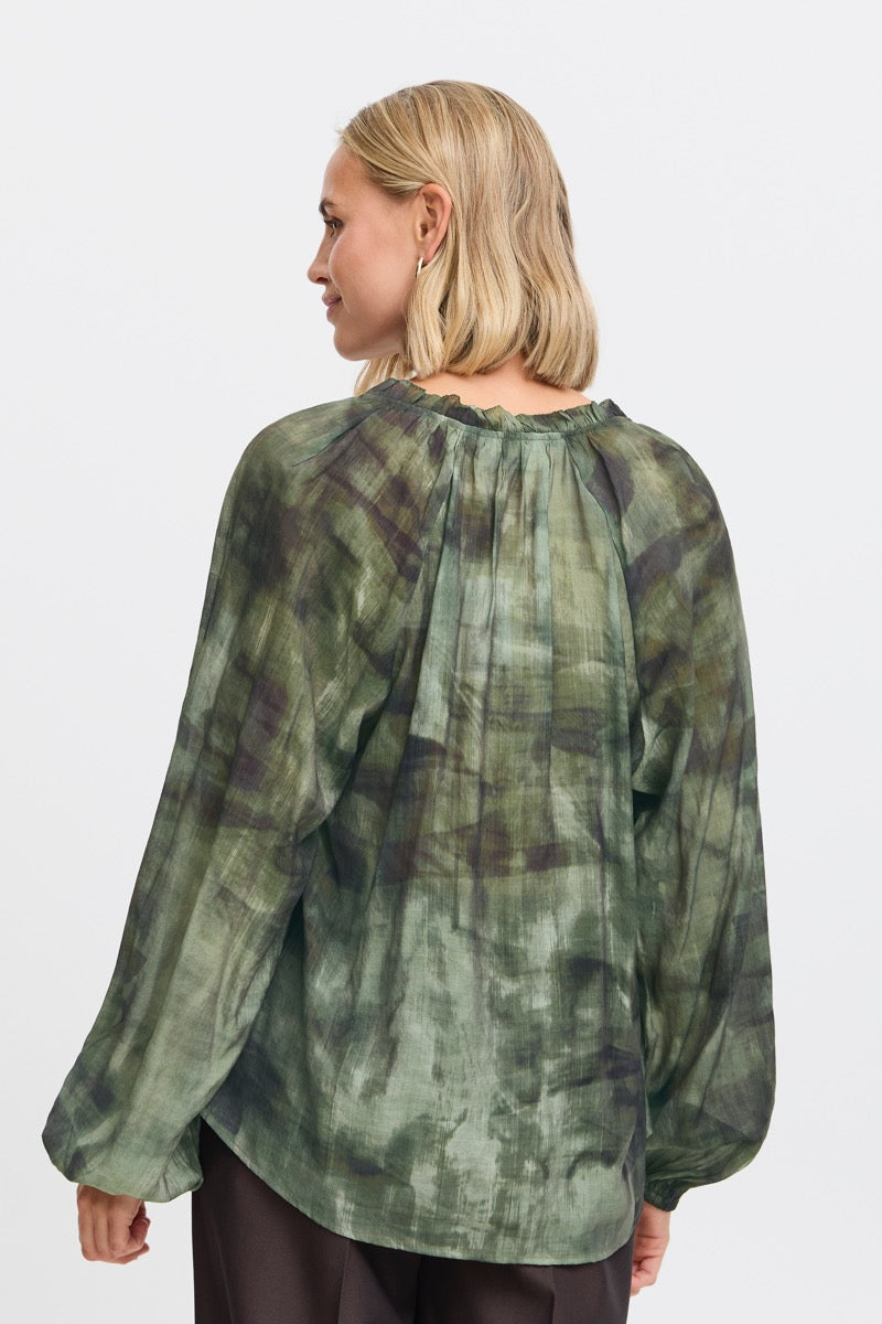 Fransa Illi Bluse 2 Avocado Grøn