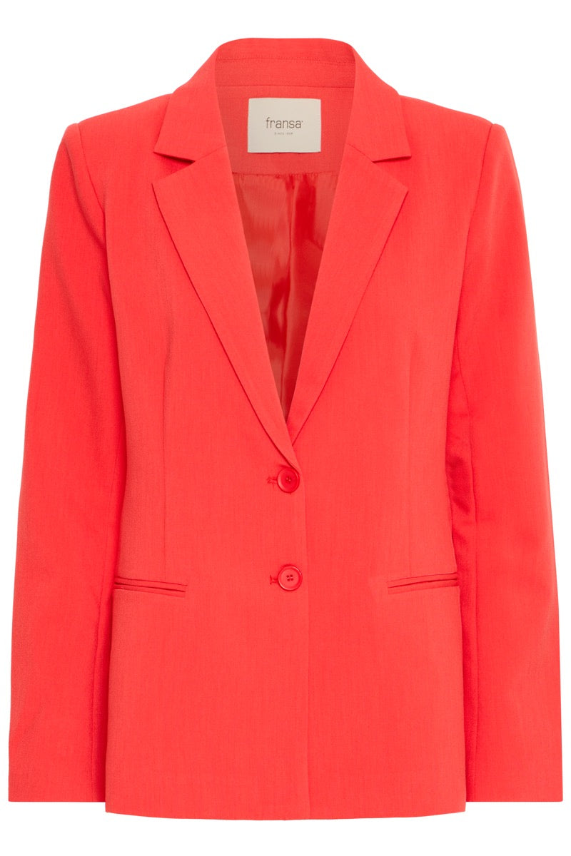 Fransa Abigail Blazer 1 Poinsettia Rød