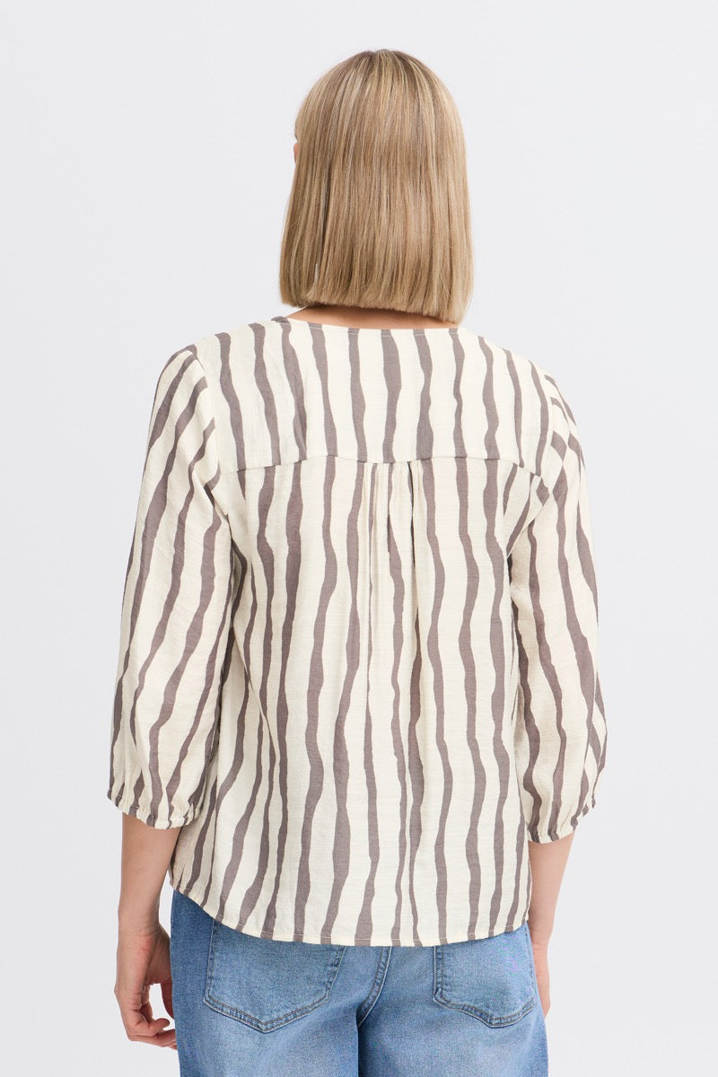 Fransa Ariana Bluse 6 Whisper Hvid