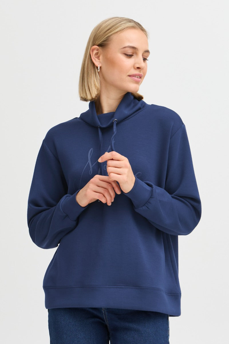 Fransa Aurora Pullover 8 Navy Blazer