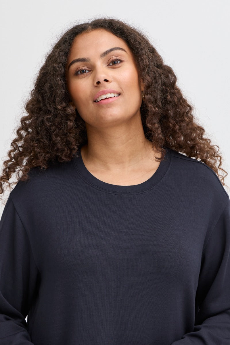 Fransa Aurora Kjole 5 Navy Blazer