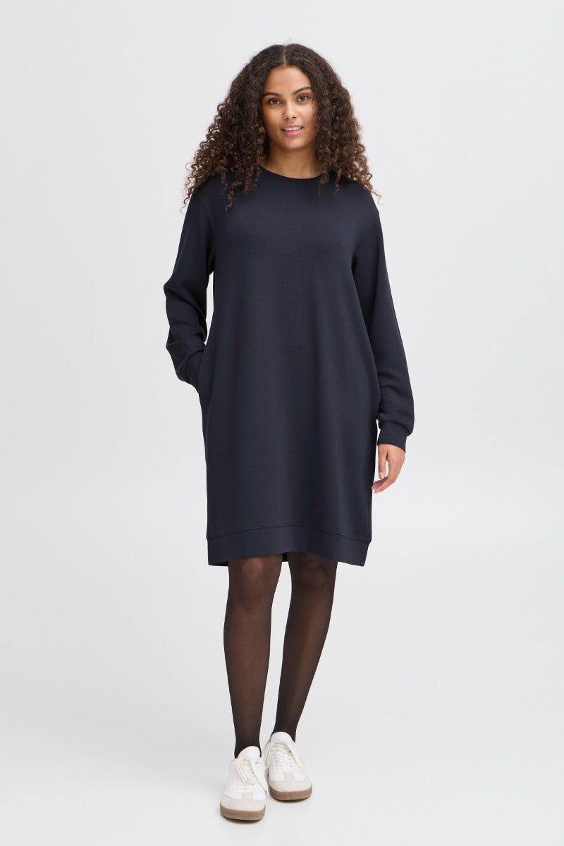 Fransa Aurora Kjole 5 Navy Blazer