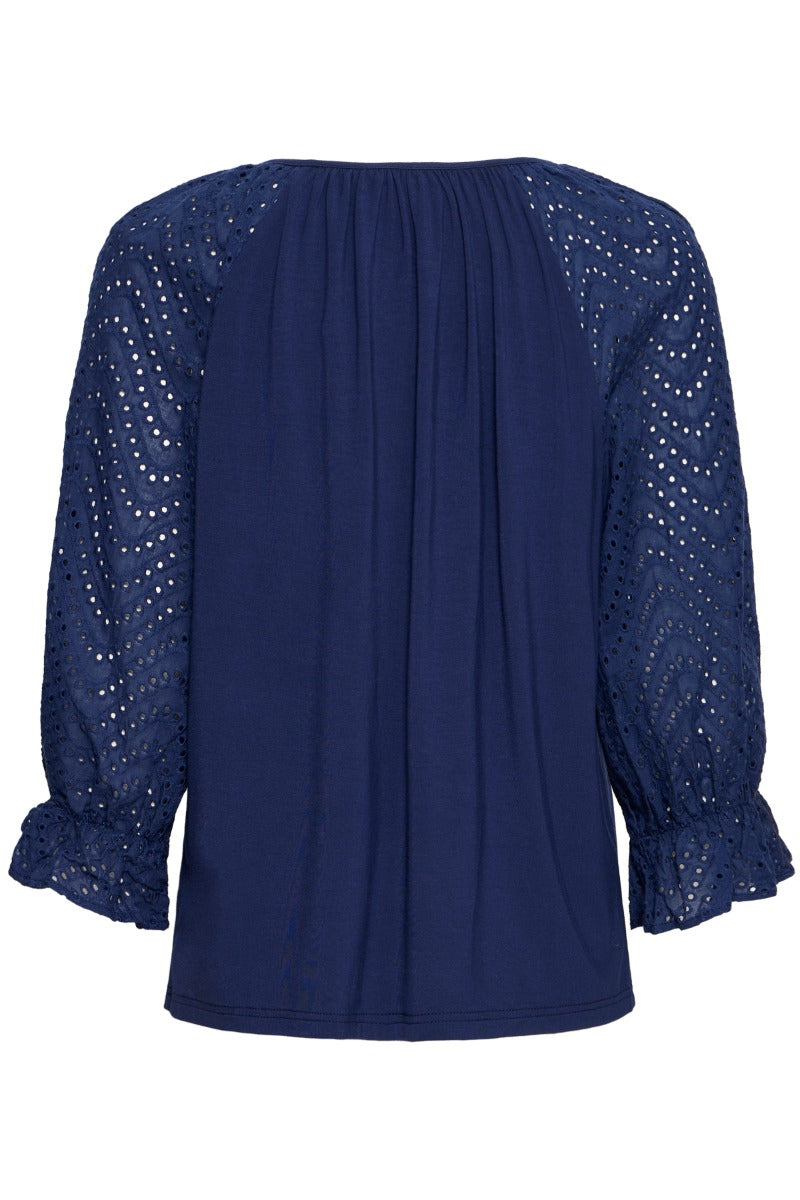 Fransa Mynne Bluse 1 Navy Blazer