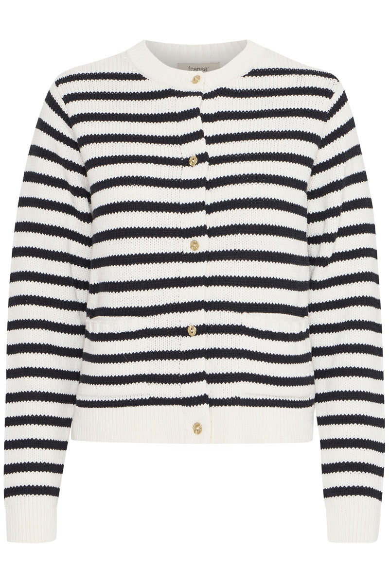 Fransa Banja Cardigan 1 Sort Mix