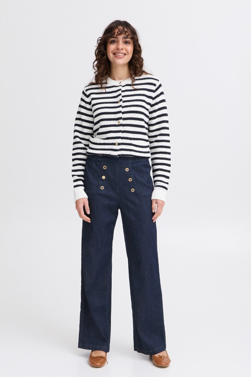 Fransa Chicago Buks 1 Raw Blå Denim