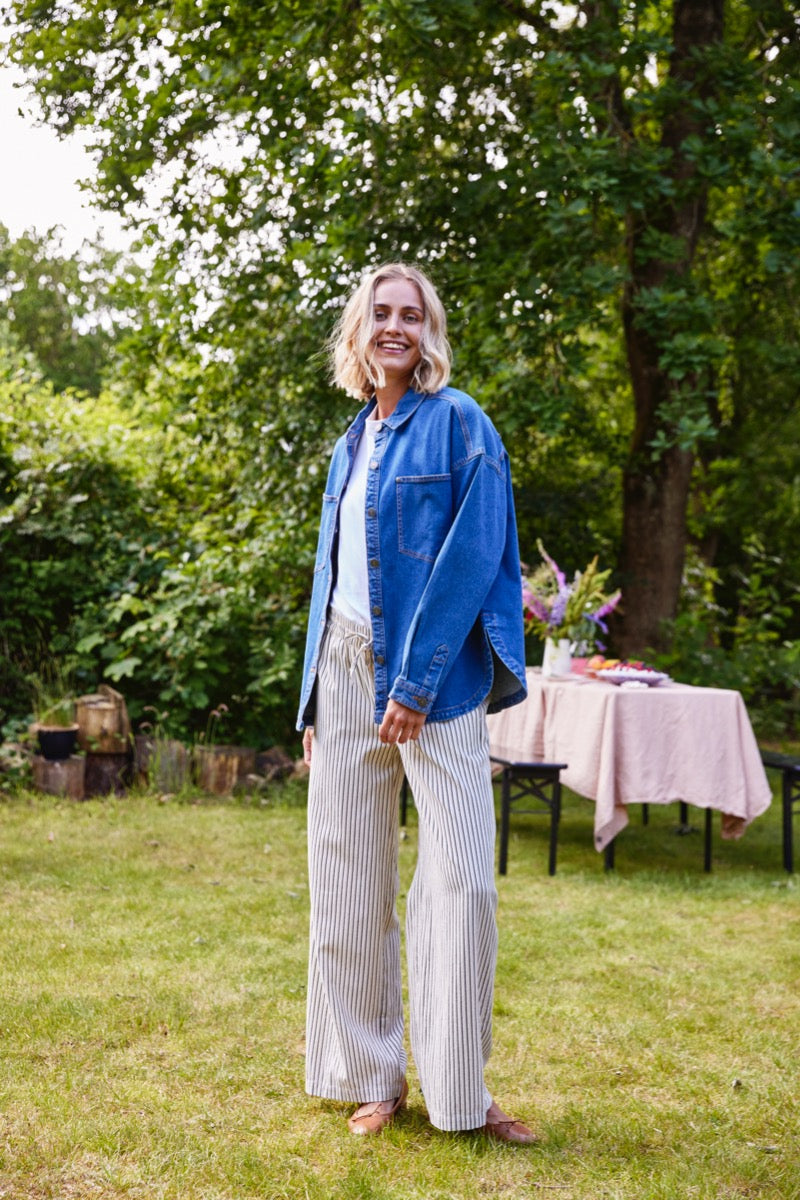 Fransa Vocut Jakke 2 True Blå Demim