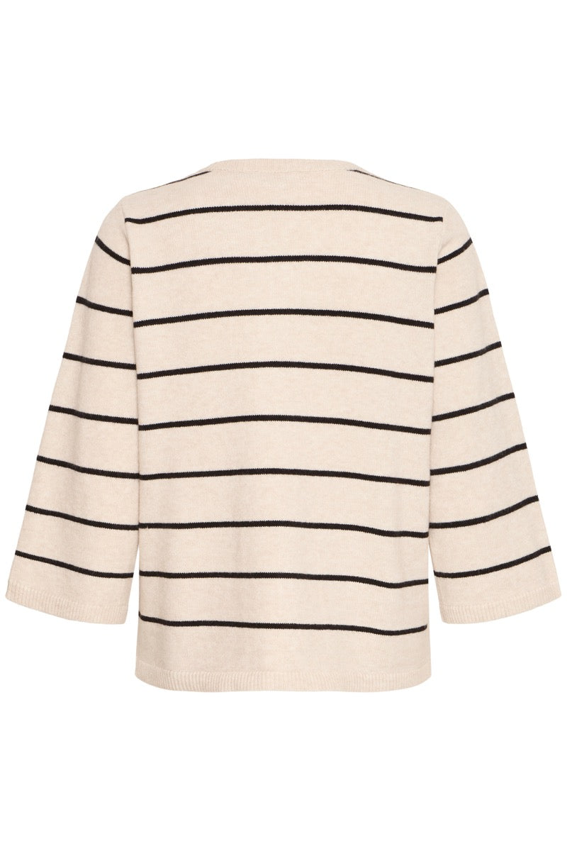 Fransa Bitte Cardigan 2 Limestone Mix Hvid