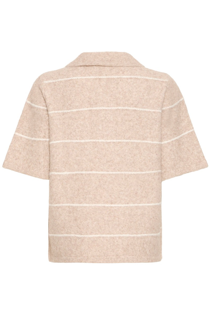 Fransa Kendra Pullover 1 Stribet Feather Grå