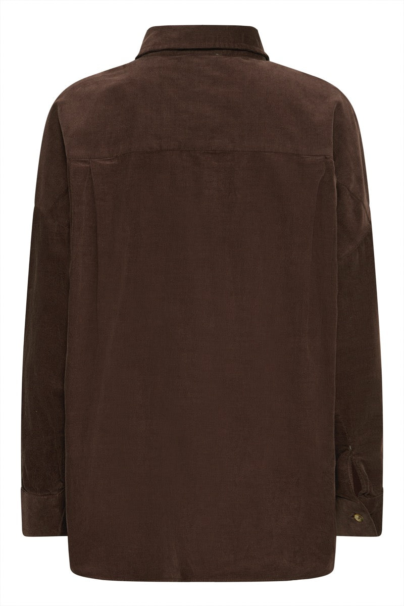 Fransa Cory Skjorte 3 Chocolate Torte Brun