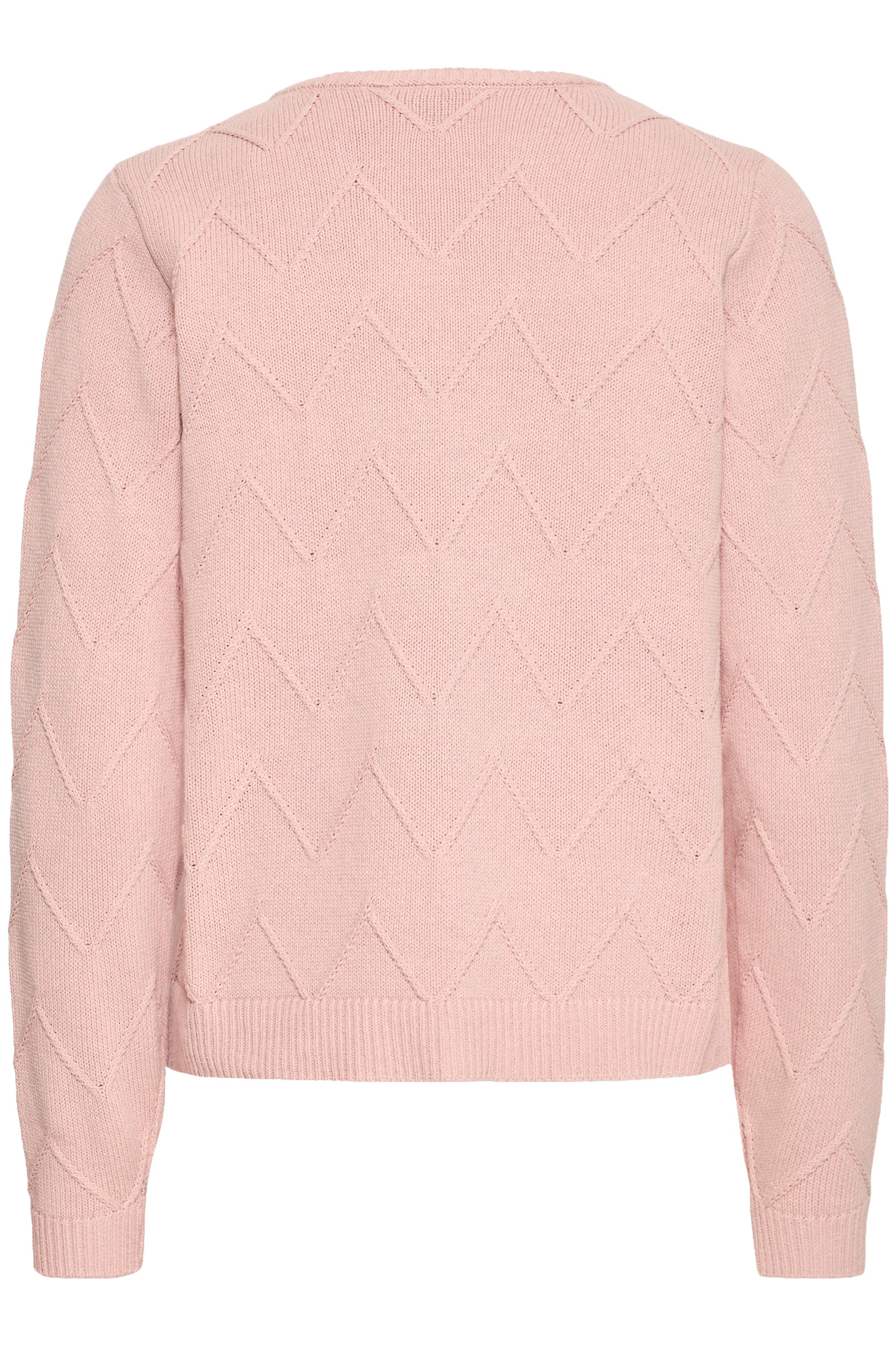Fransa Nanni 1 Cardigan Pale Mauve Lyserød