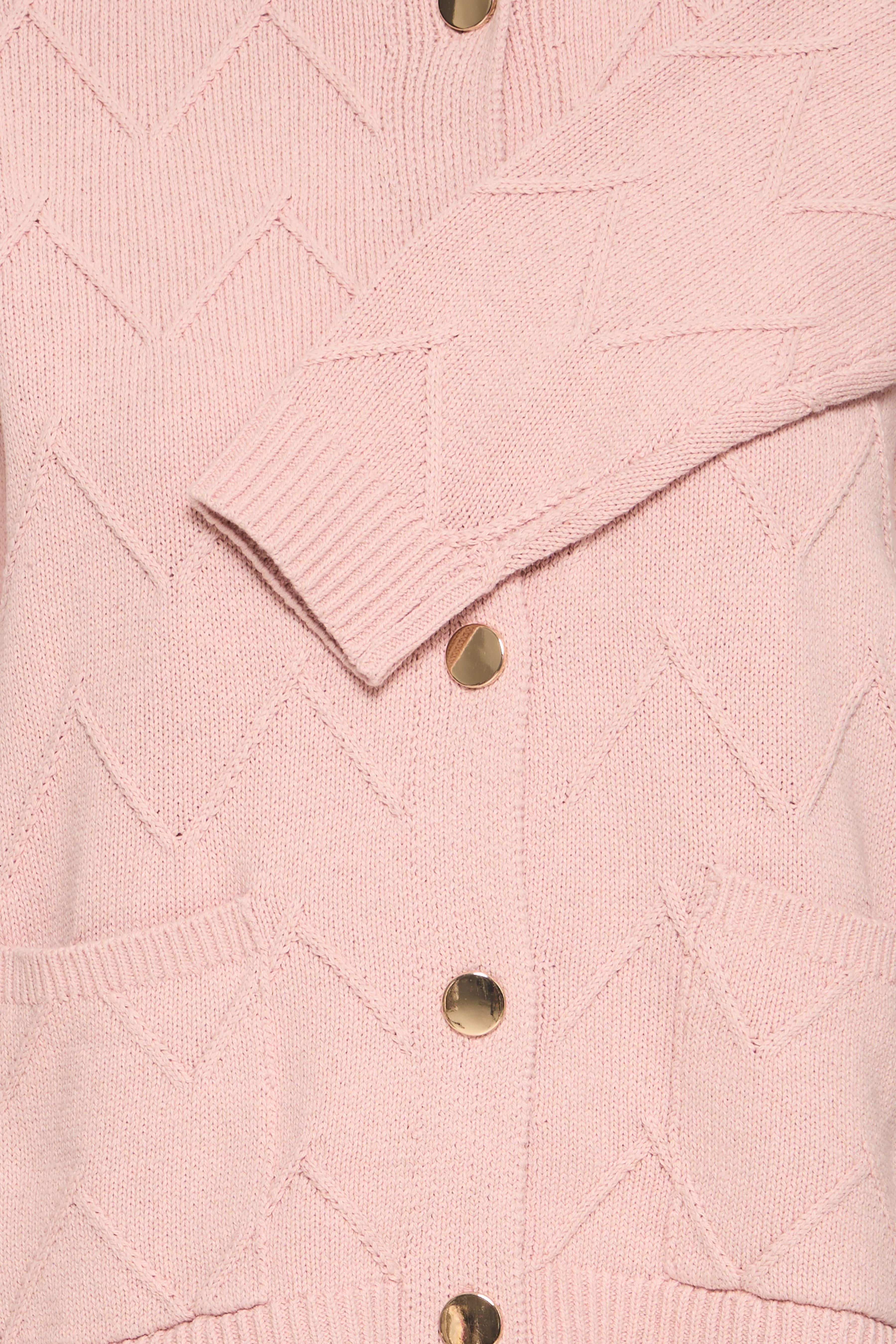 Fransa Nanni 1 Cardigan Pale Mauve Lyserød