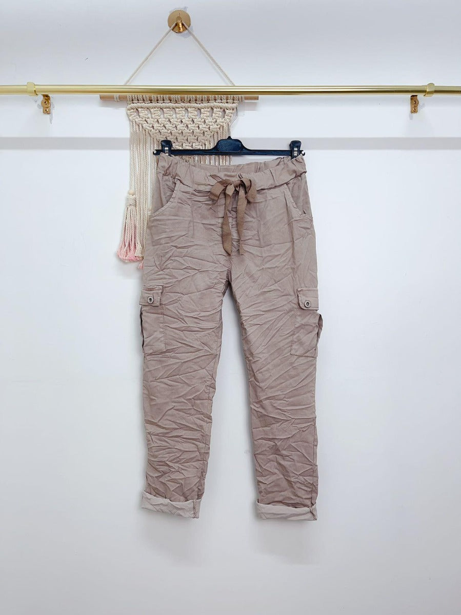 Lowenstein Megan Buks Sløjfe Beige