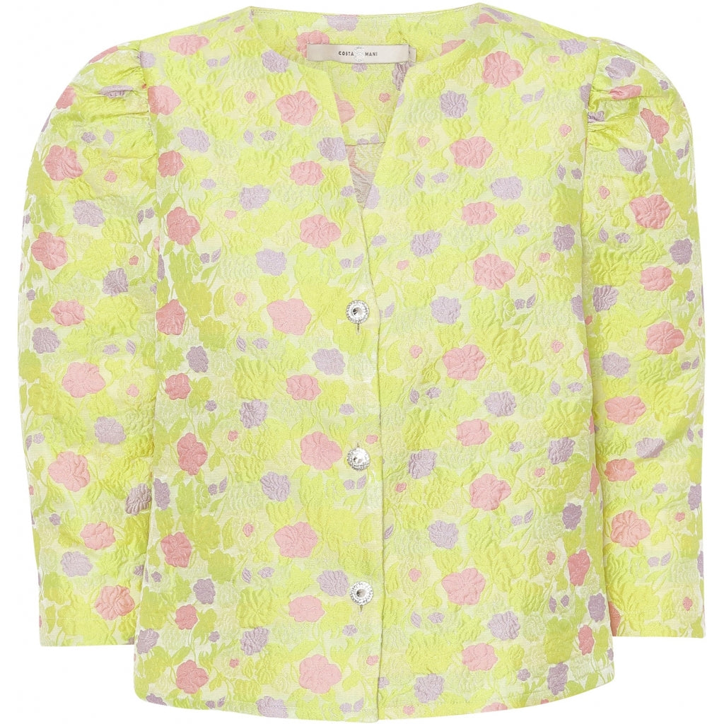 CostaMani Brocade Jakke Gul
