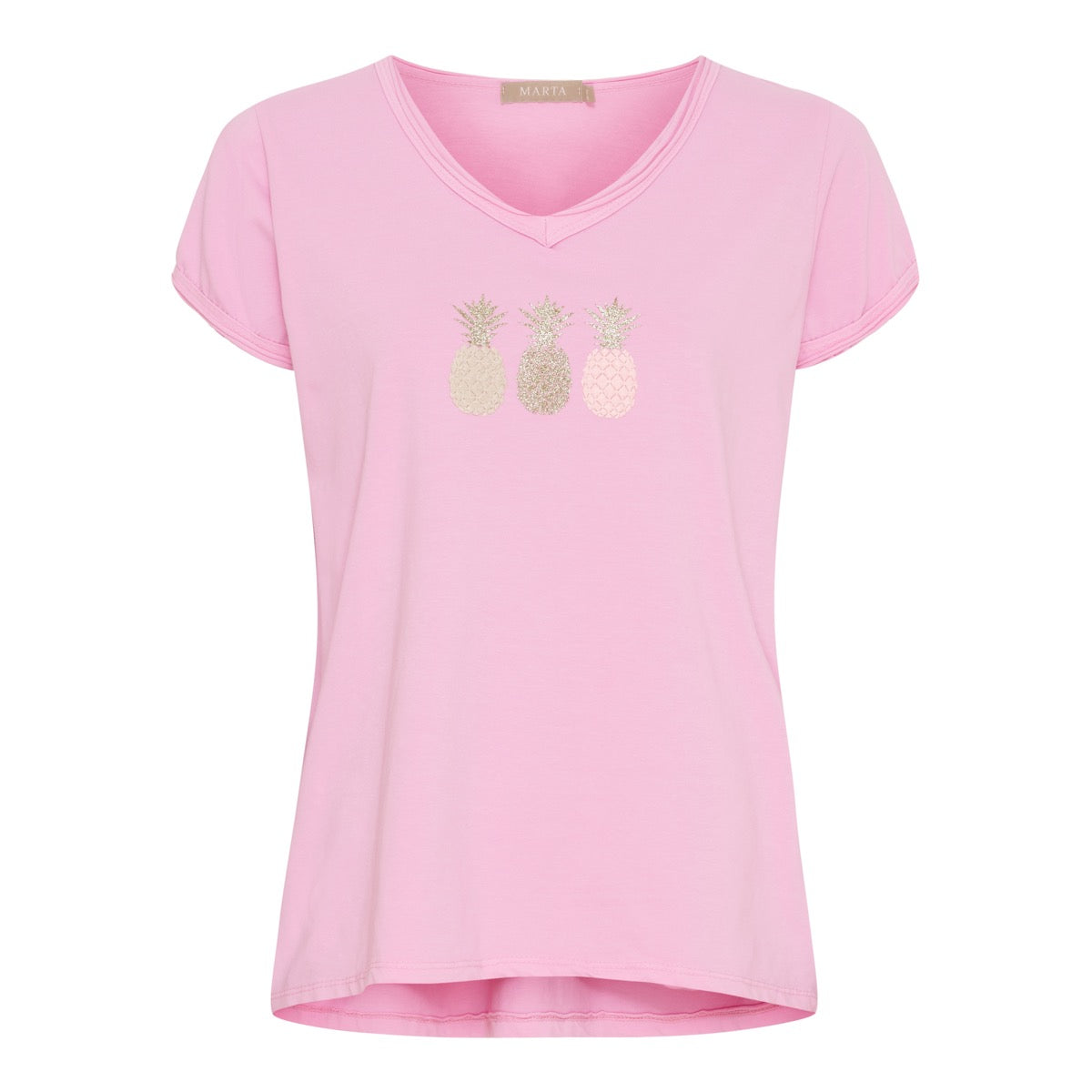 Marta Du Chateau Gemma T-Shirt Pink