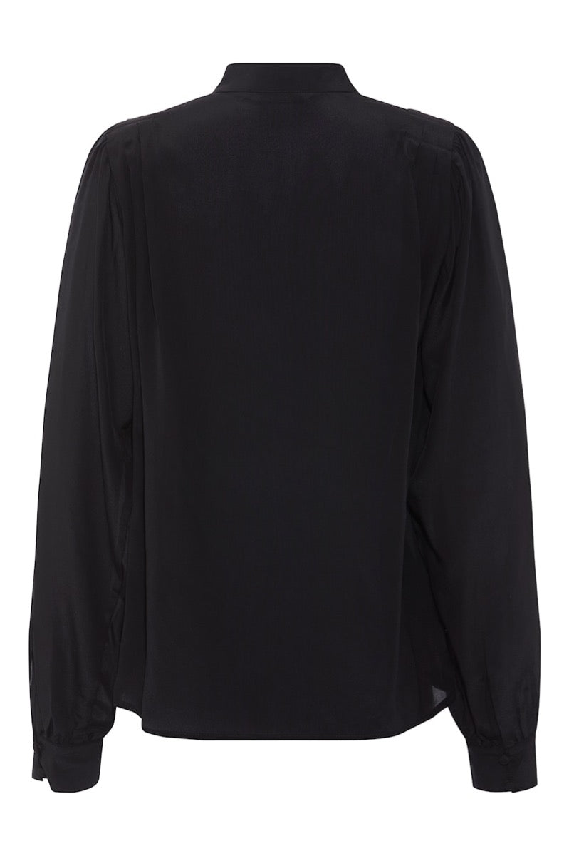 PBO Tiavo Bluse Sort