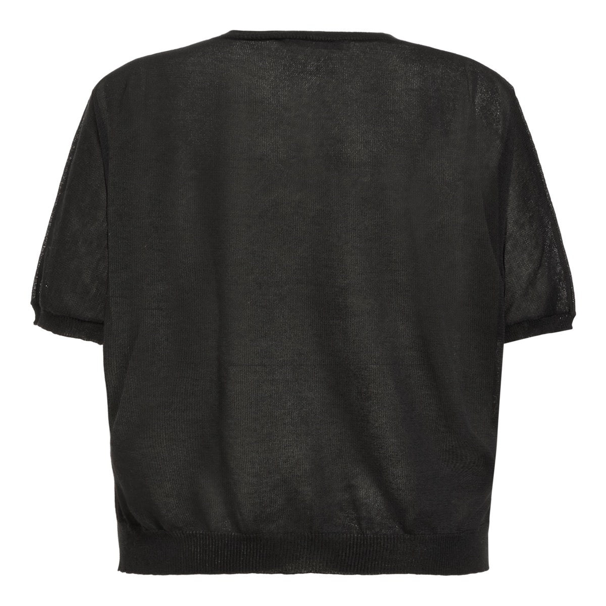 CostaMani Amalie Strik Pullover Sort