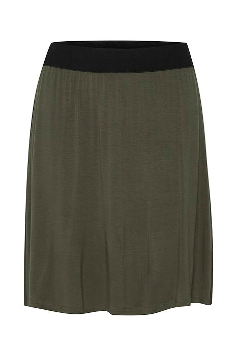 KAFFE Wille Jersey Nederdel Grøn