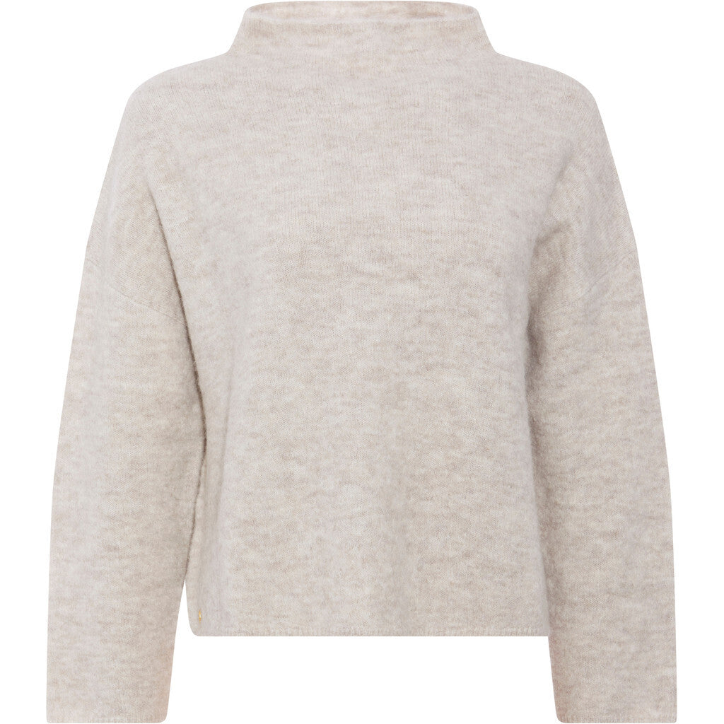 PBO Svera Strik Sweater Beige Melange