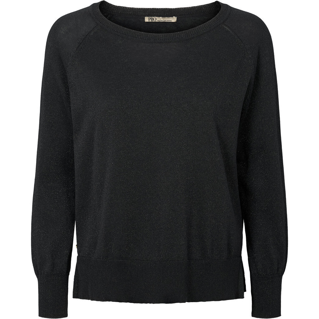 PBO Bekka Strik Sweater Sort