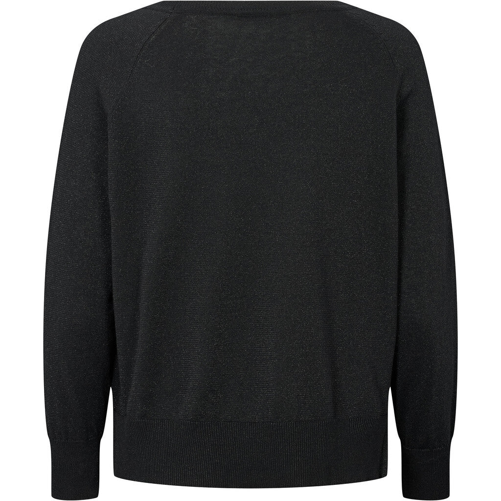 PBO Bekka Strik Sweater Sort
