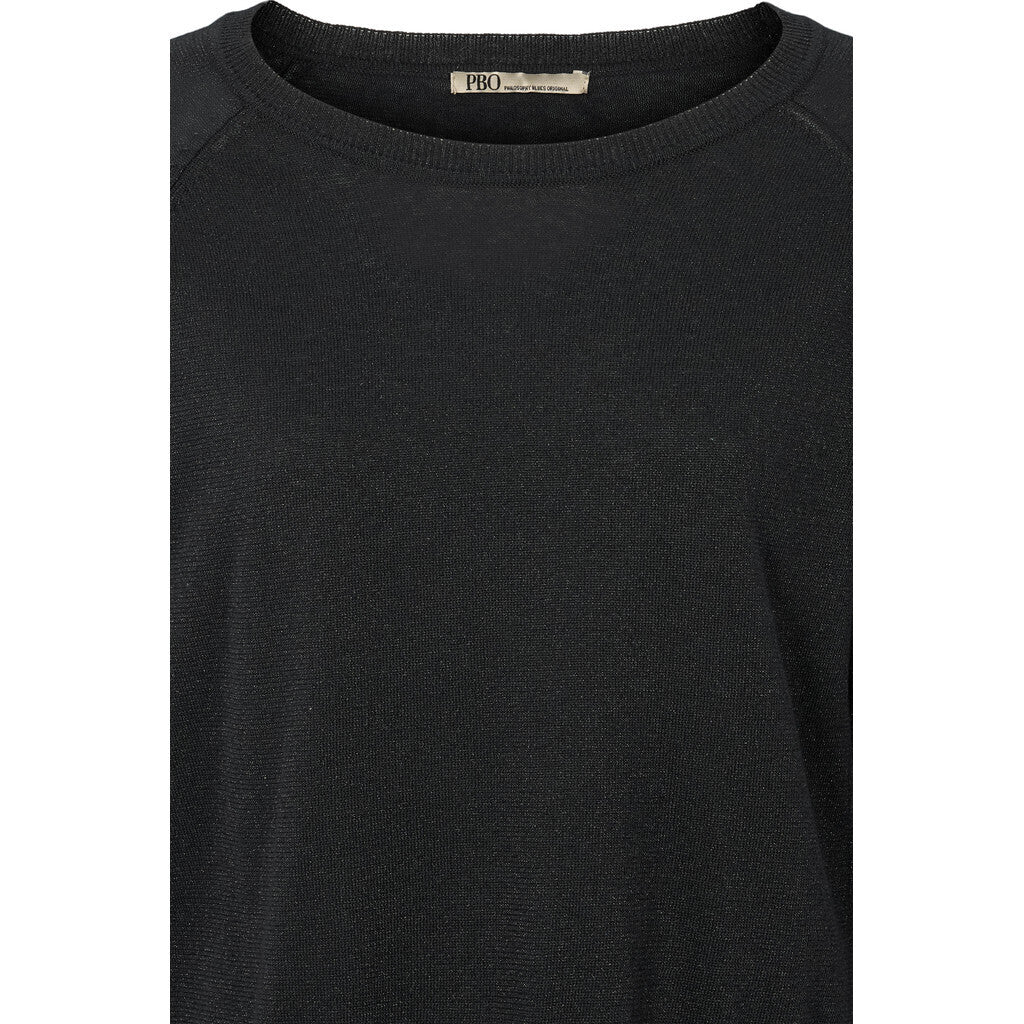 PBO Bekka Strik Sweater Sort