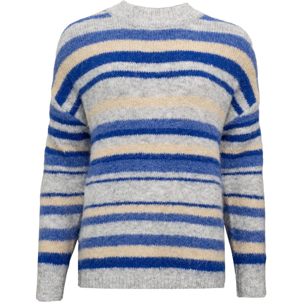 CostaMani Belfort Strik Pullover Blå Mix