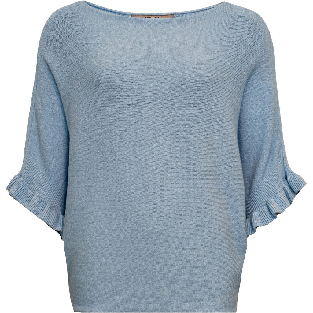 CostaMani Jimmy Pullover Kortærmet Light Blå