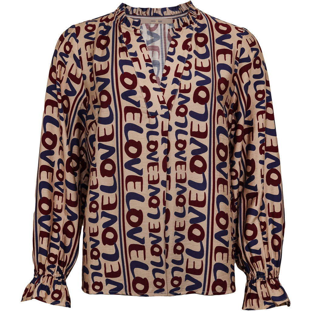CostaMani Loves Bluse Mix Blå