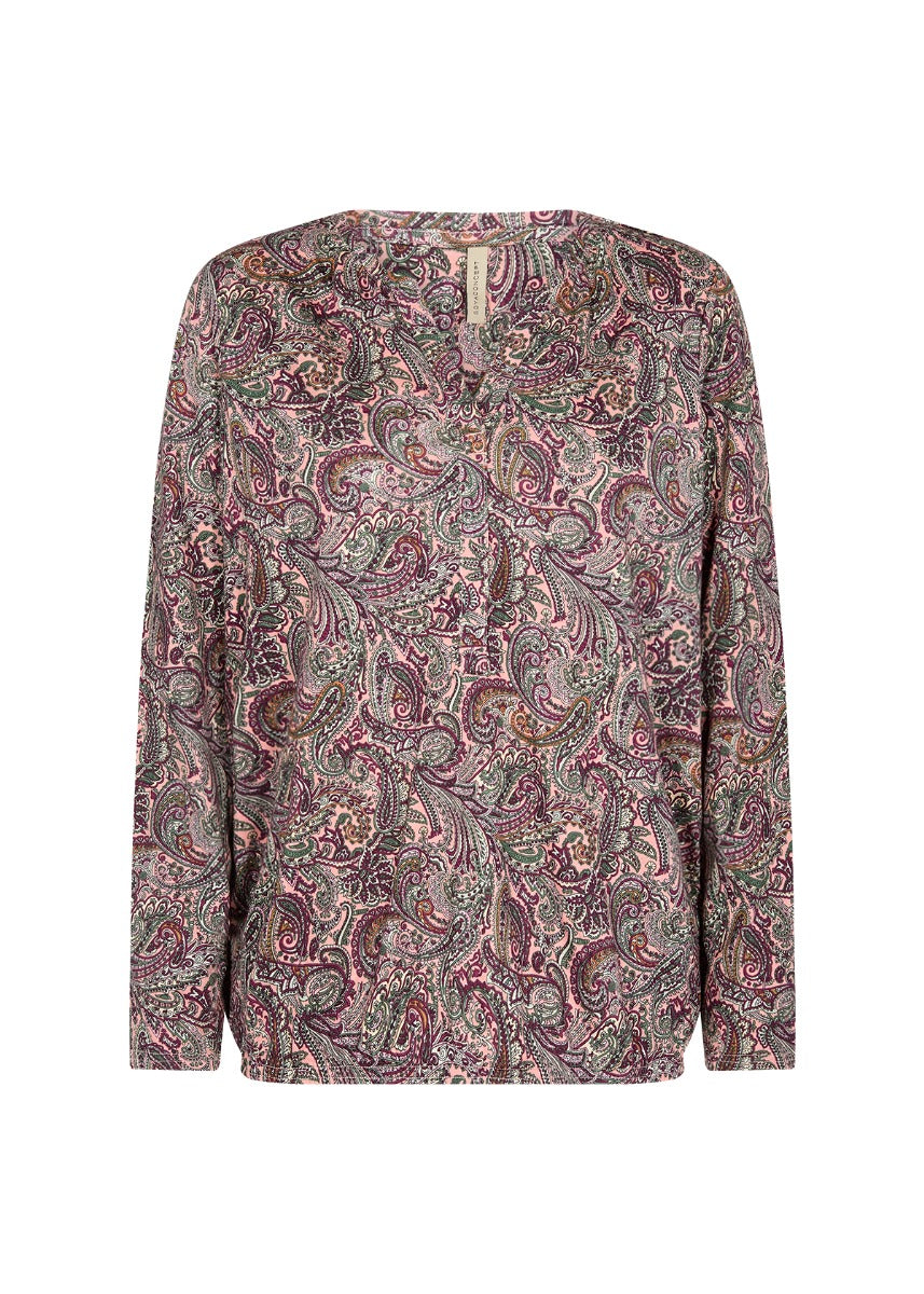 Soyaconcept Felicity 404 T-Shirt Paisley Rosa
