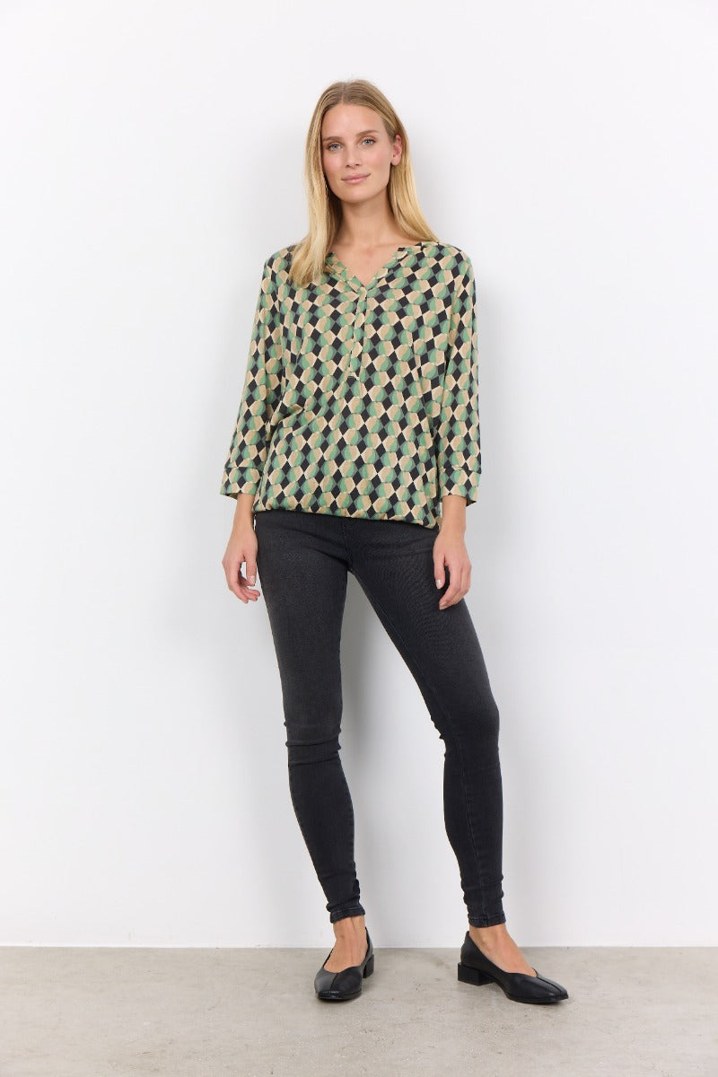 Soyaconcept Felicity 454 T-shirt Grøn
