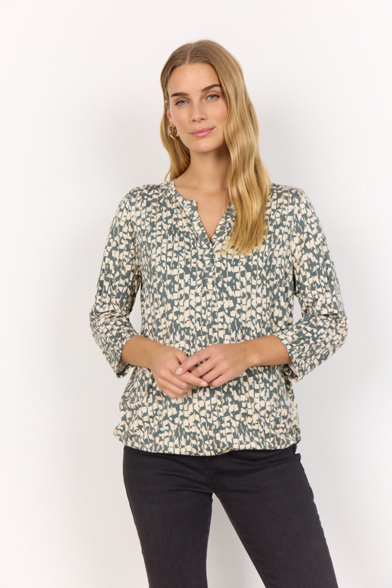 SoyaConcept Marica 316 Bluse Støvet Grøn