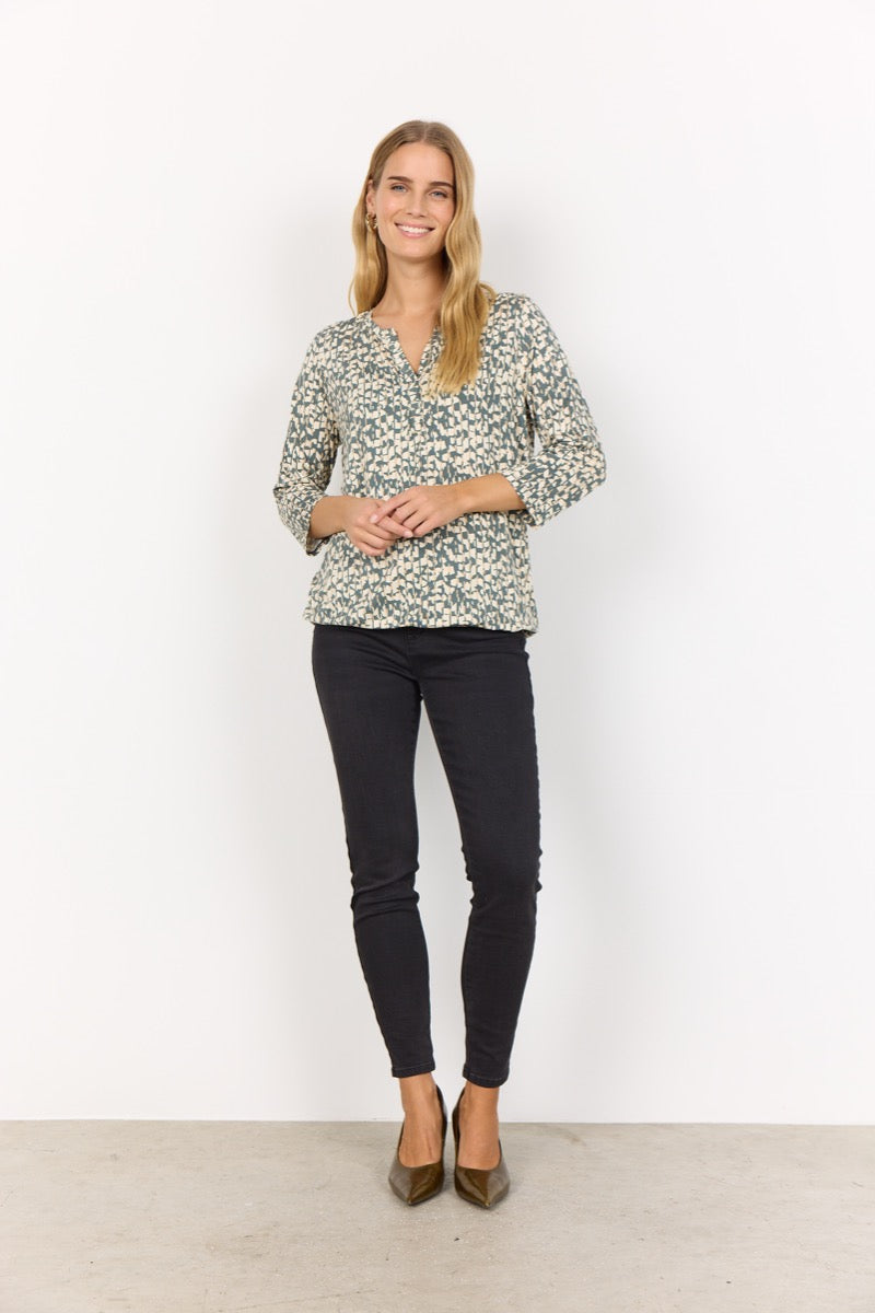 SoyaConcept Marica 316 Bluse Støvet Grøn