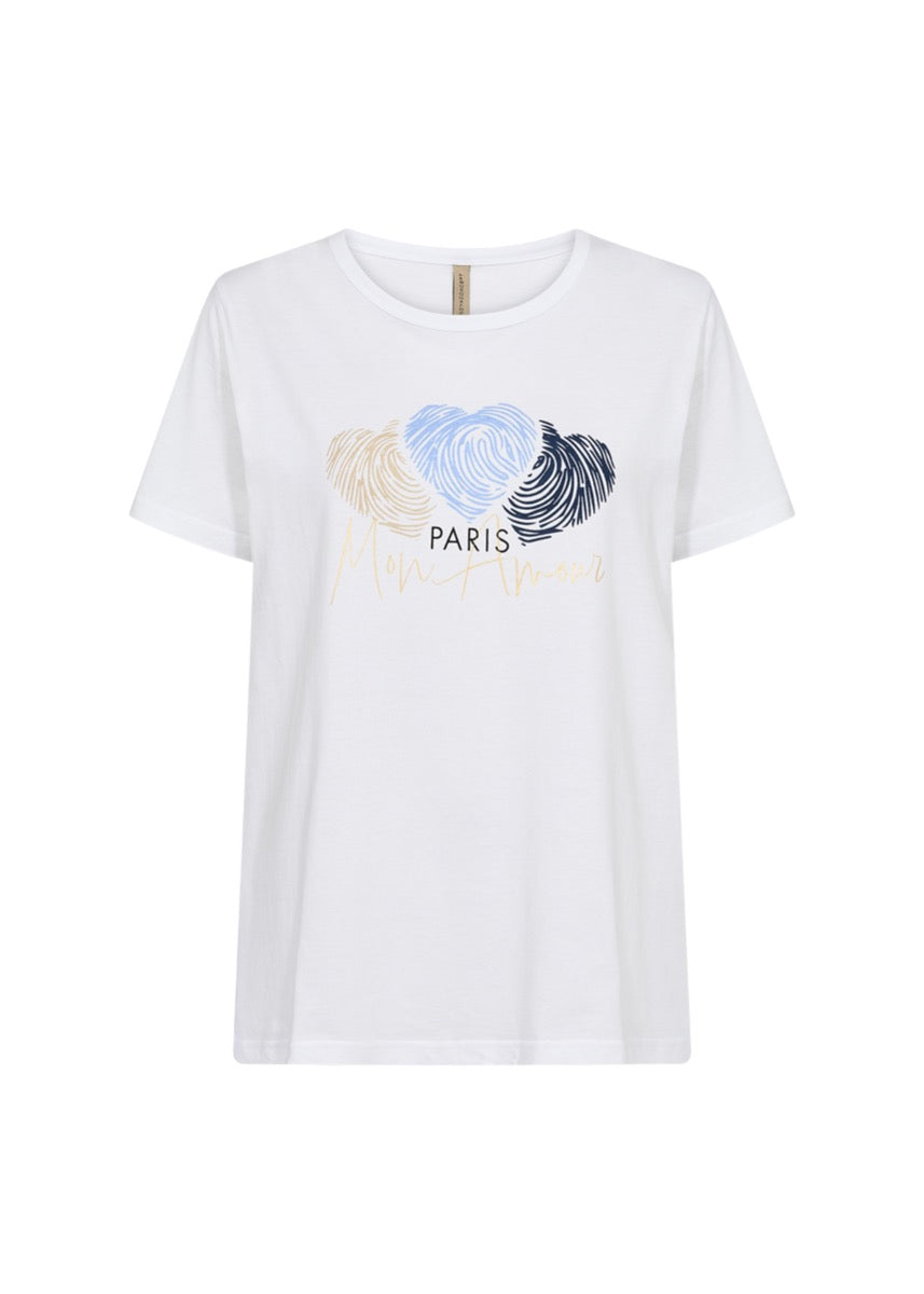 SoyaConcept Derby FP 48 T-shirt Hvid