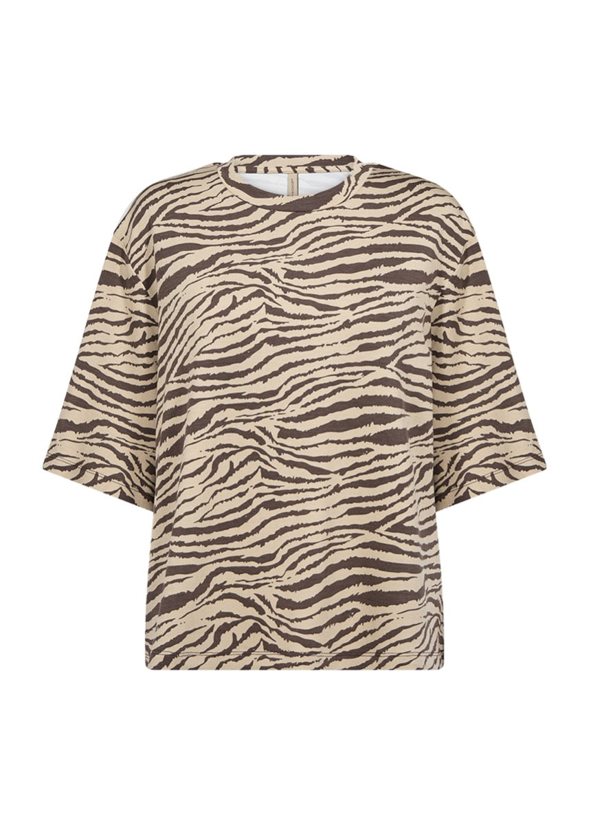 SoyaConcept Salome 1 T-shirt Mørk Brun